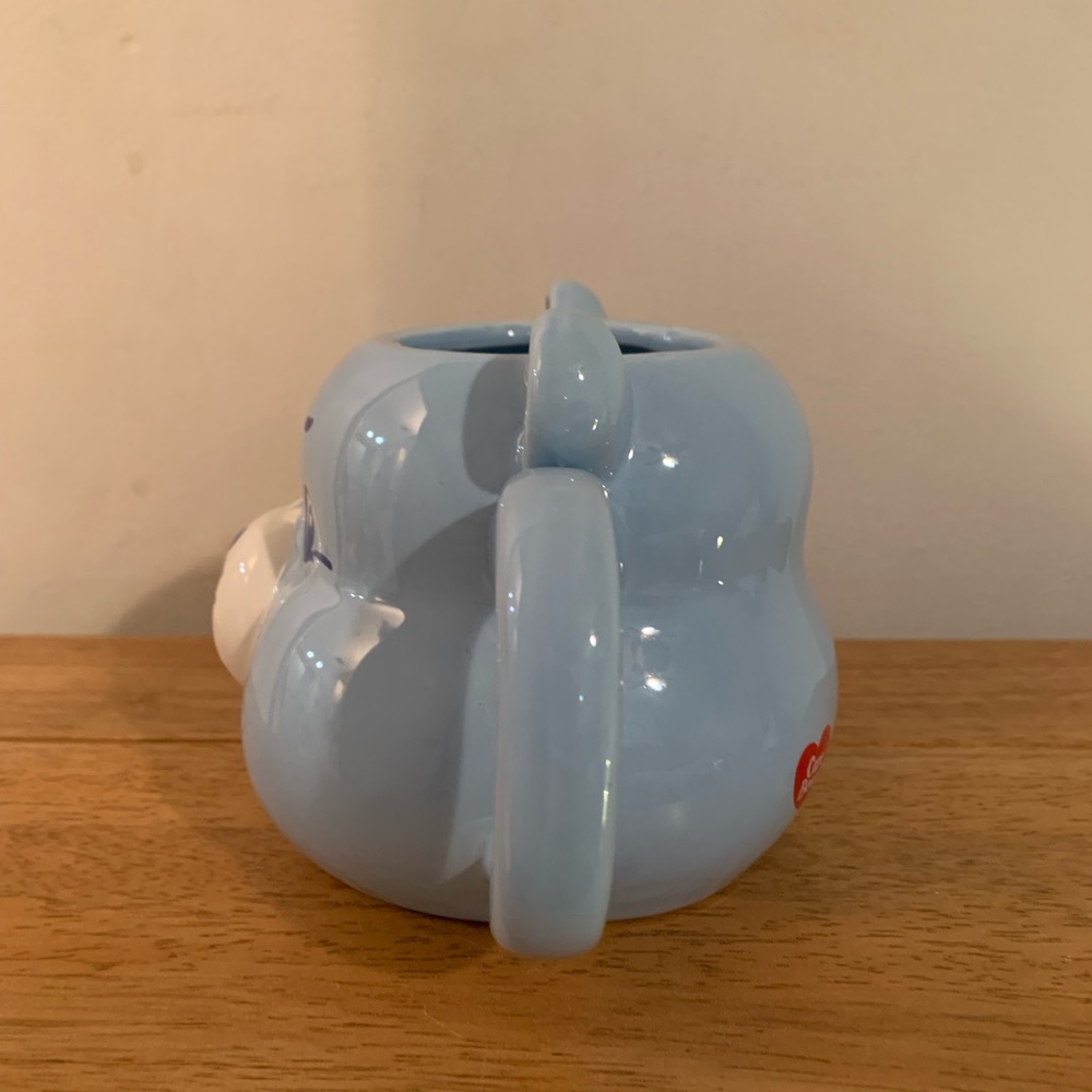 Care Bears Grumpy Bear Blue 3D Sculpted Ceramic Mug Size 20 oz New - Picture 3 of 8